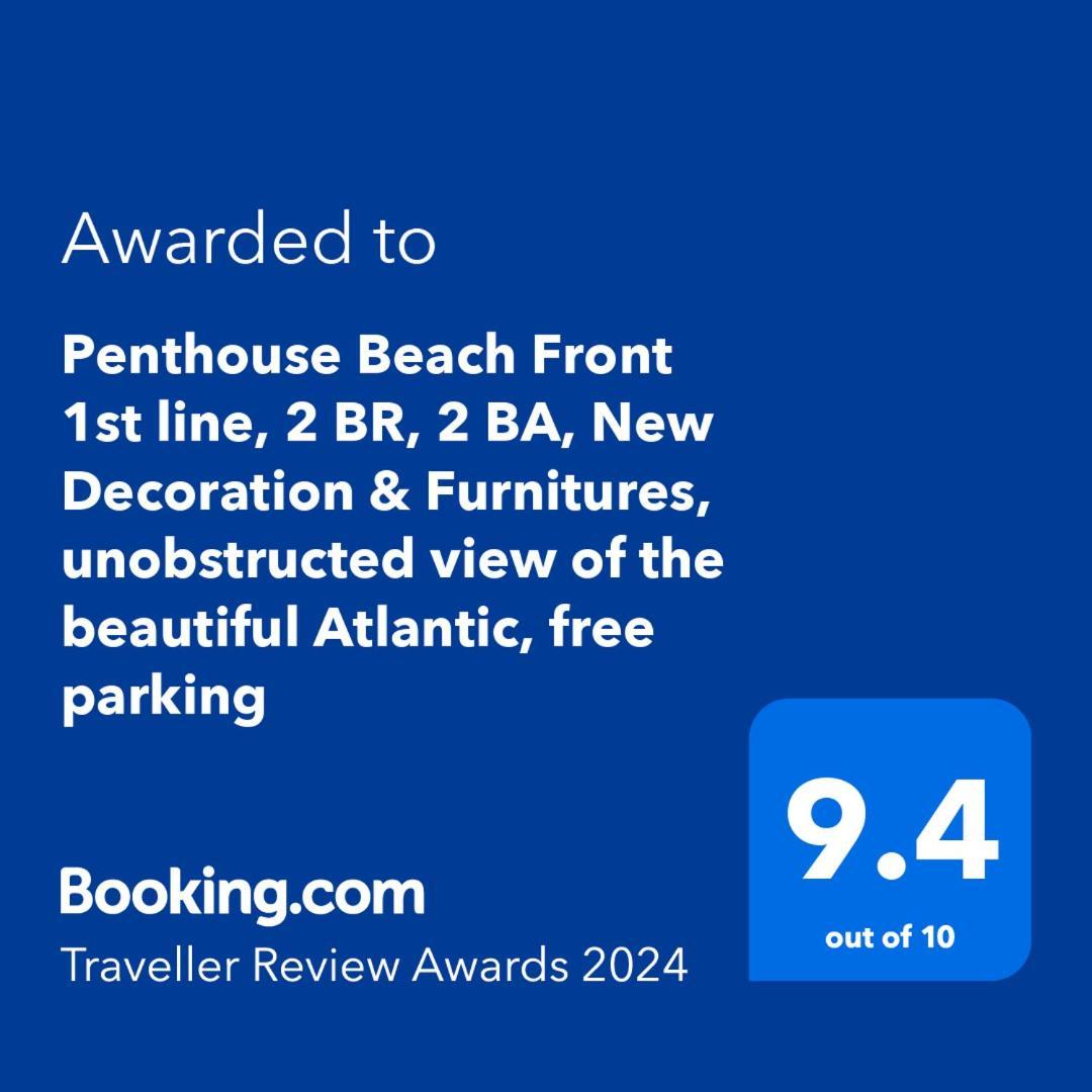 Penthouse Beach Front 1St Line, 2 Bedroom 2 Ba, New Decoration & Furnitures, Unobstructed View Of The Beautiful Atlantic, Free Parking Hollywood Exteriér fotografie